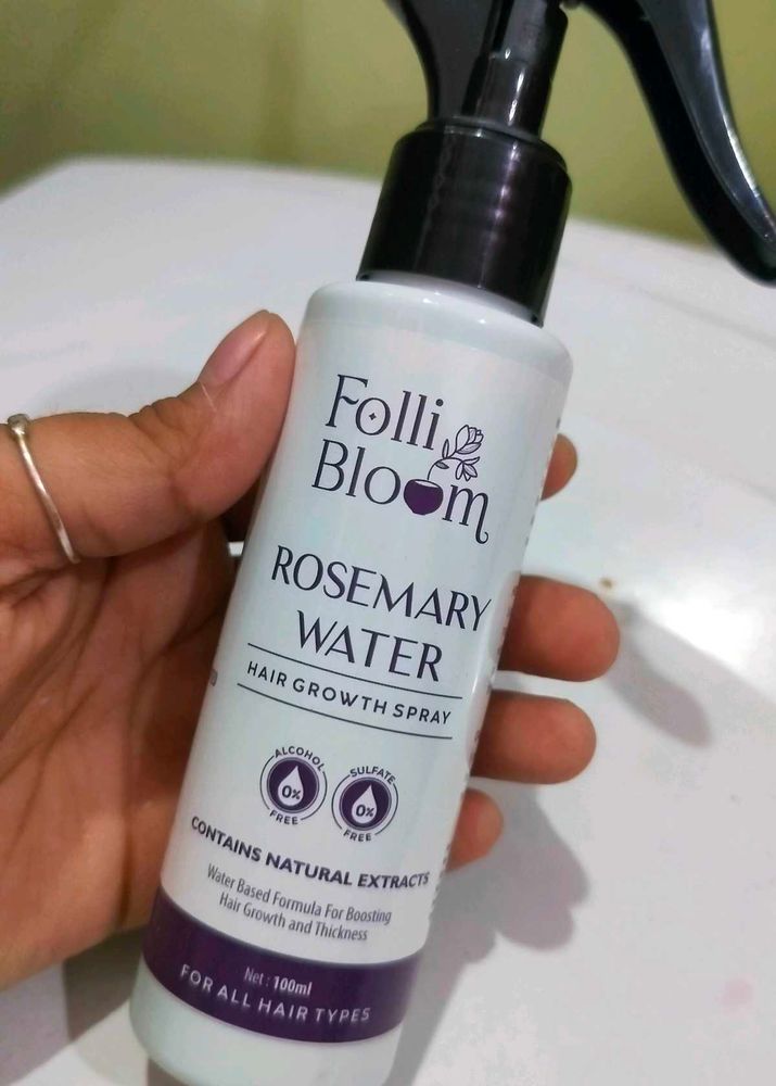 Folli Bloom Rosemary Hair Growth Spray