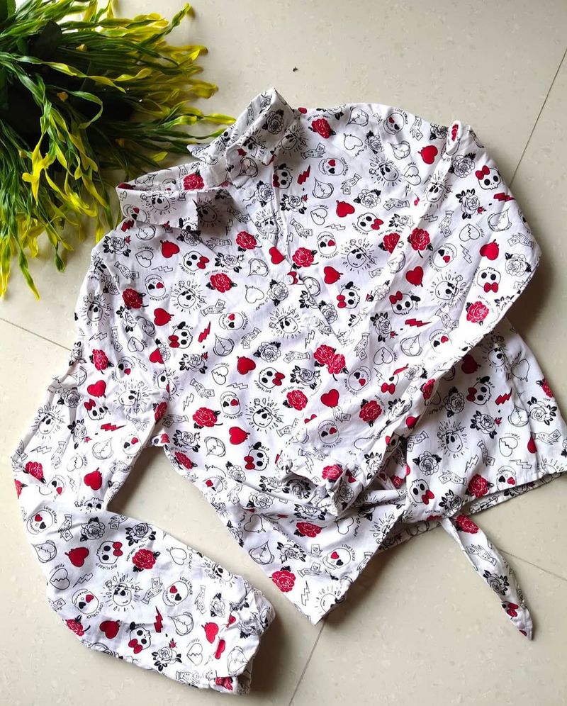 Tie Up Shirt
