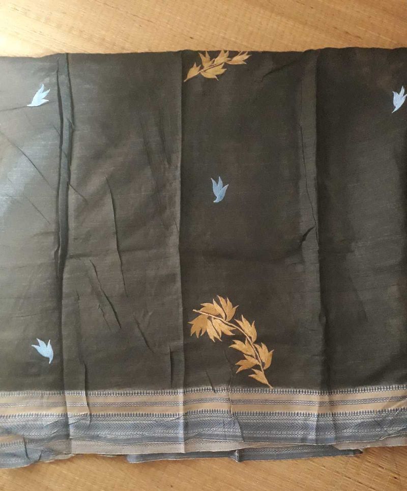 Hand Embroidery Saree