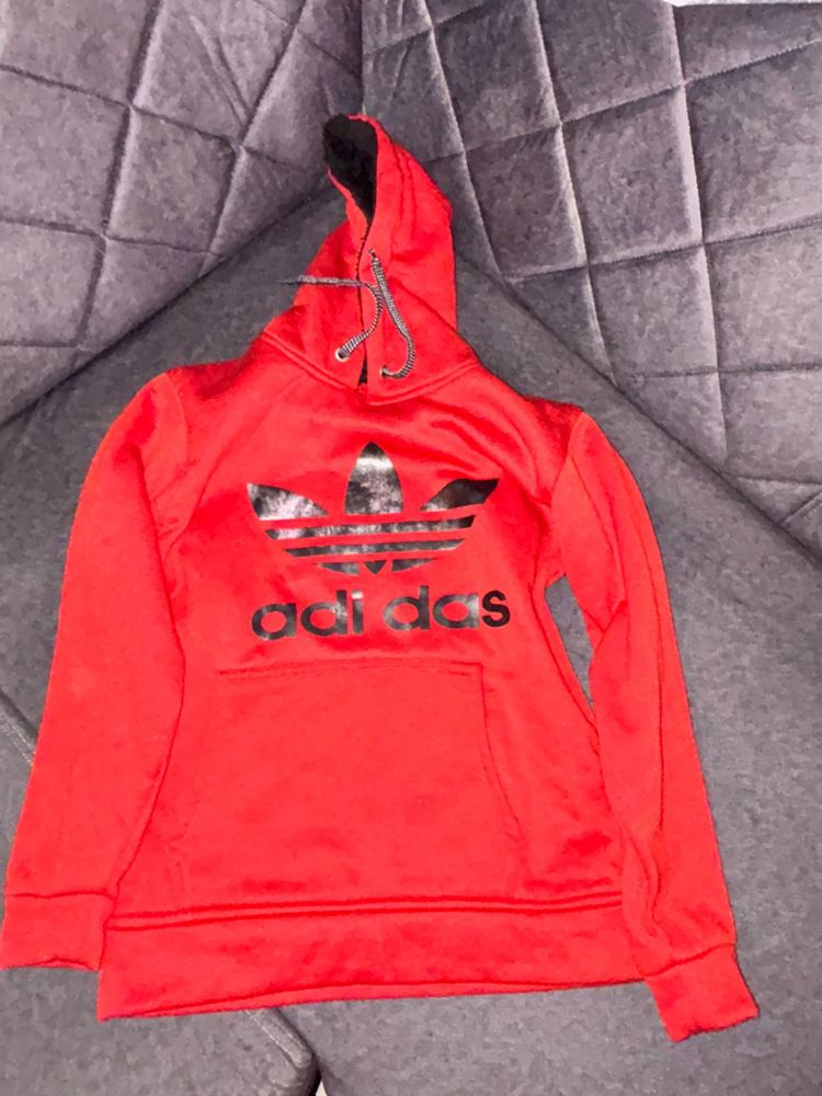 Adidas Red Hoodie