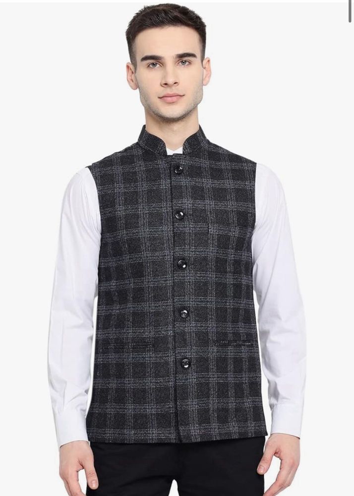 🆕Men's Pure Wool Indian Traditional Nehru Jacket