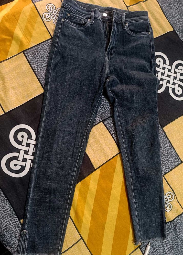 Women Dark Wash Denim Jeans