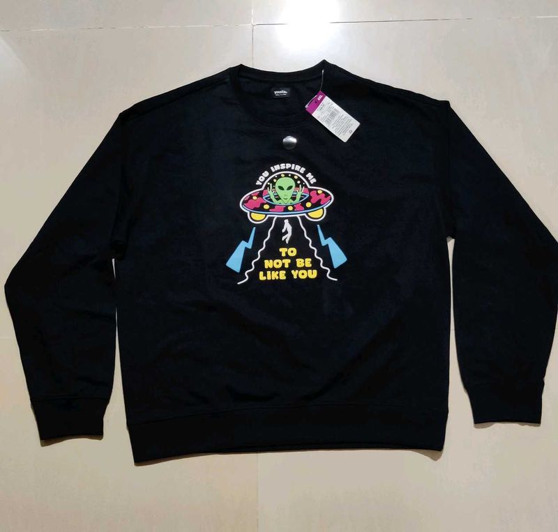 Yousta Fashion Relaxed Fit Sweatshirt