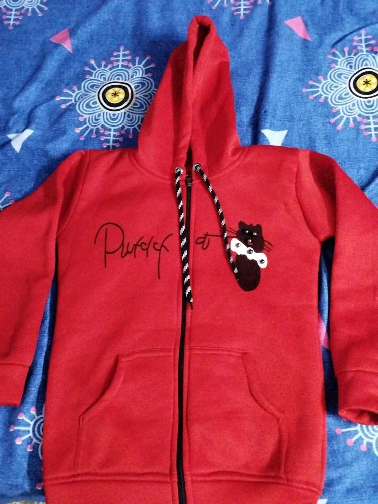 Cute Red Hoodie
