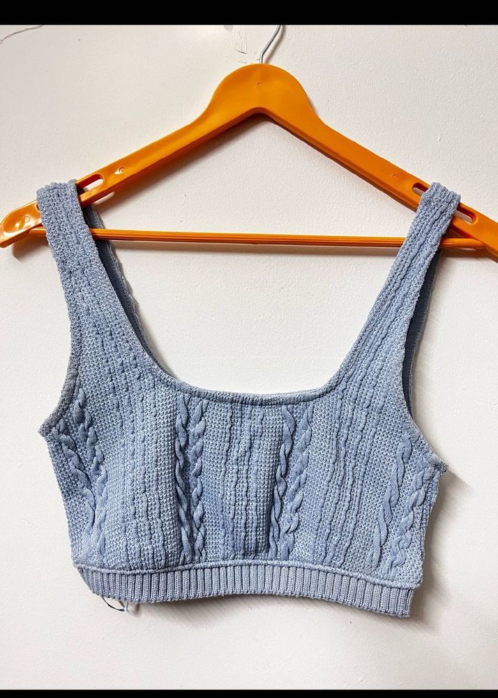 Zara Blue Top