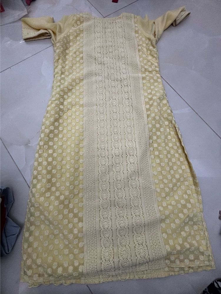 Elegant Yellow Kurta