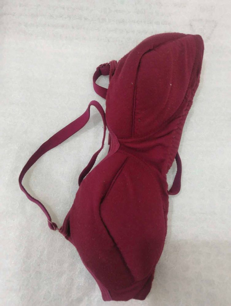 Burgundy Everyday Bra