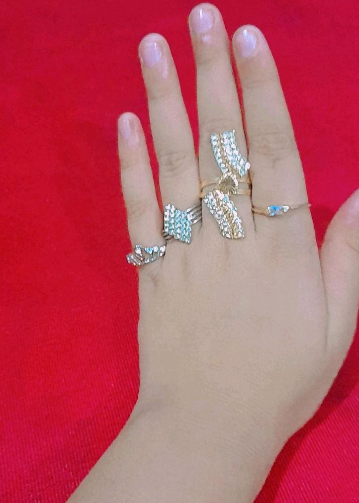 Beautiful Combo Of Four Ring New Design