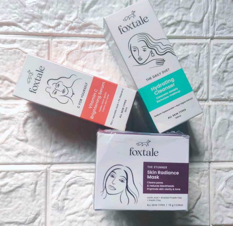 Foxtale Skincare Products