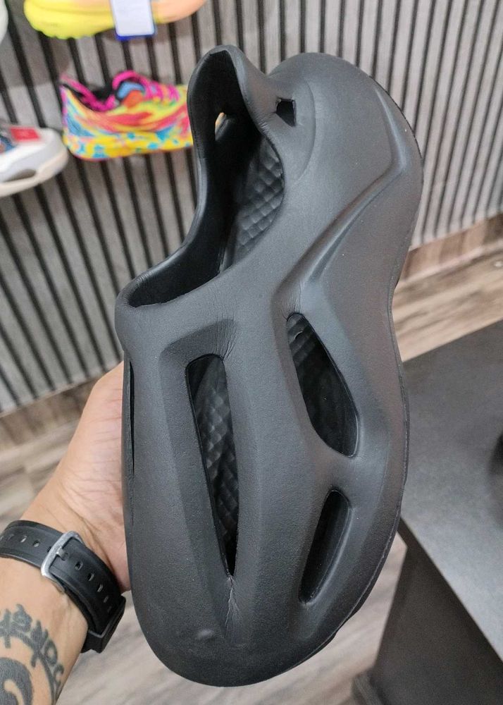 Black Futuristic Clog