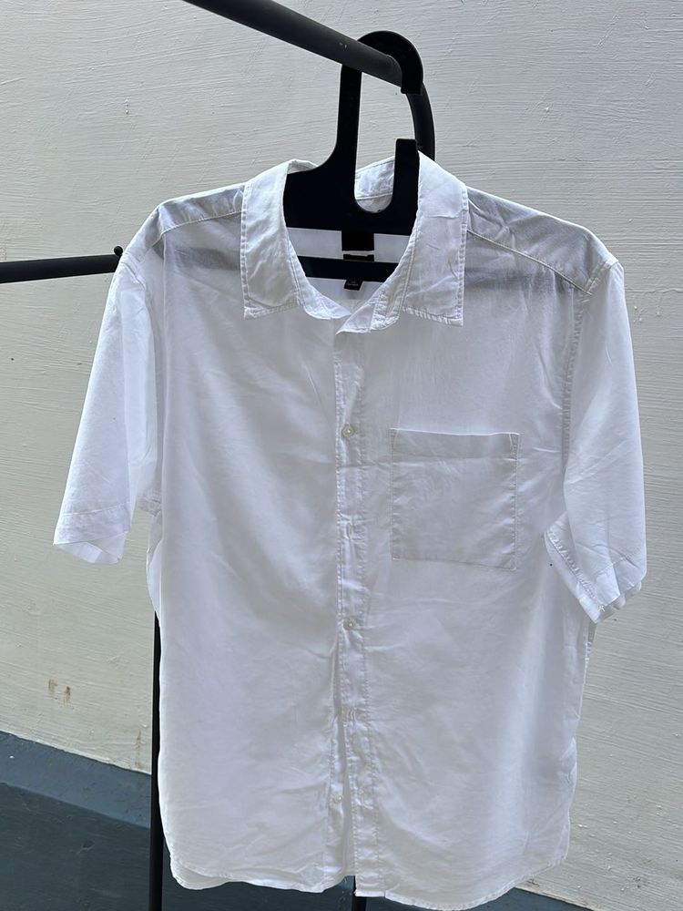 White Short Sleeve Shirt