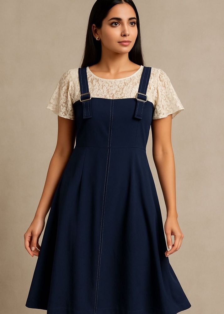 Korean Shoulder Lace Middy