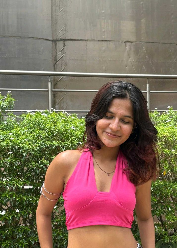 Pink Halter Top