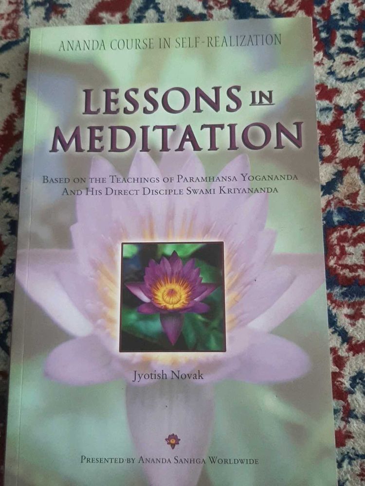 Lessons in Meditation Book