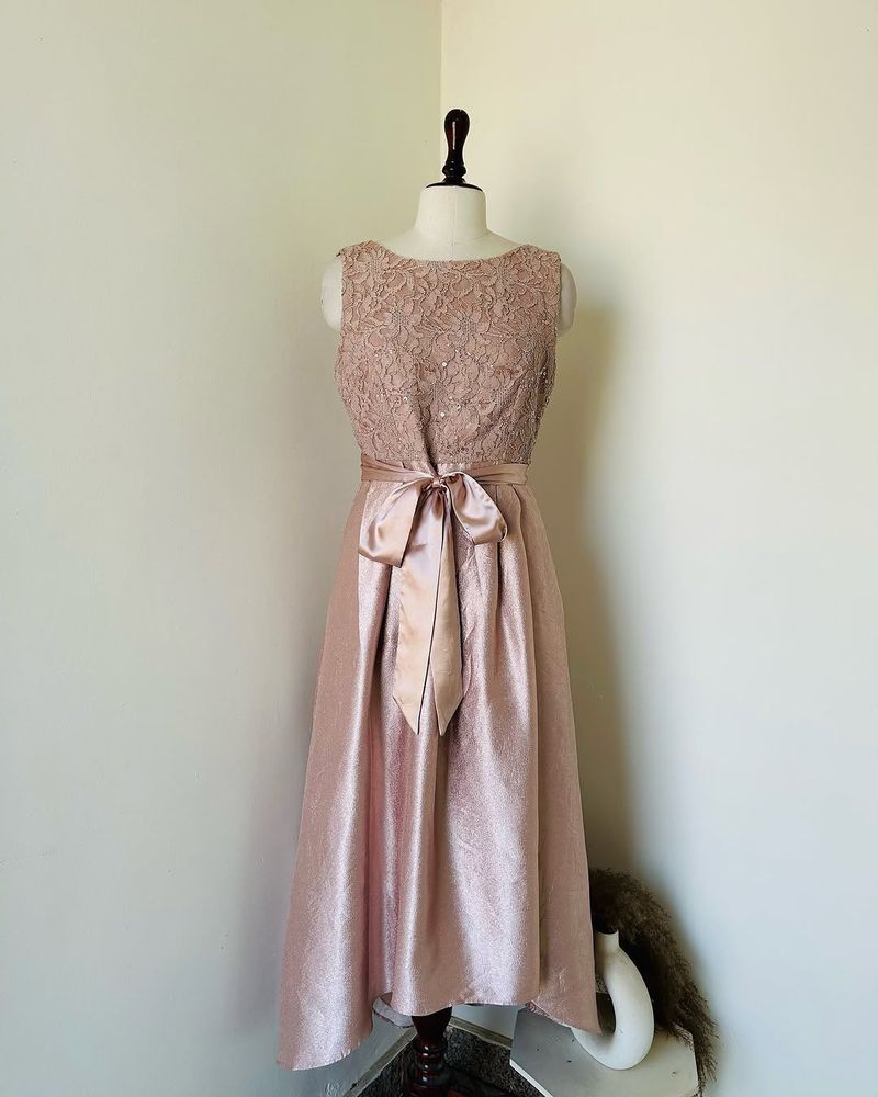 Christian Berg cocktail dress with sequin trim
