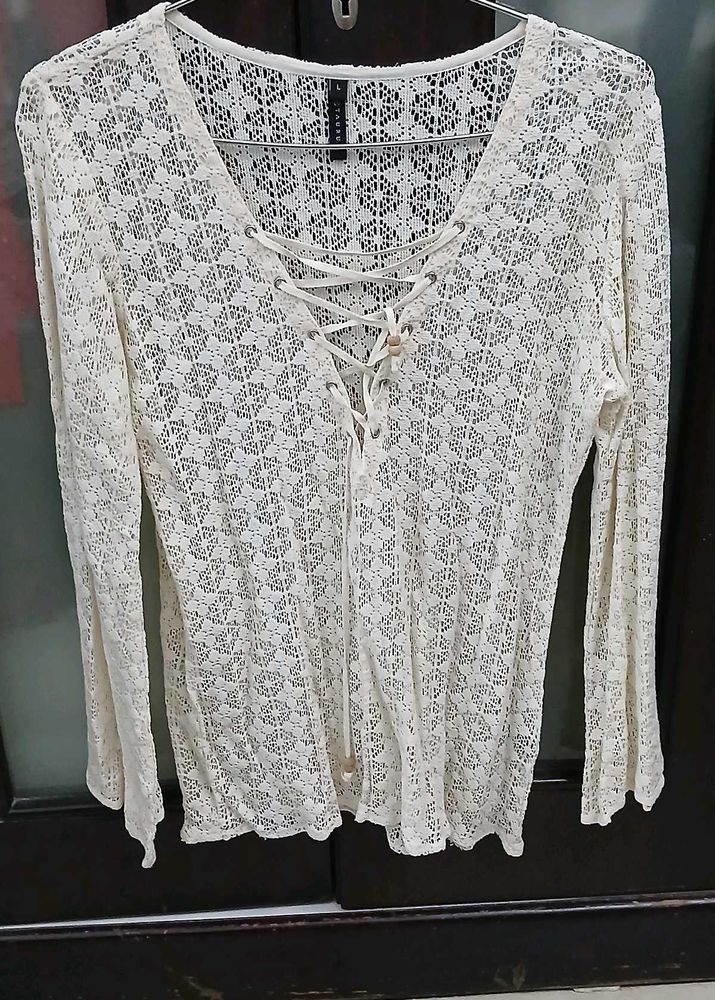 Lace-Up Top perfect for the Beach