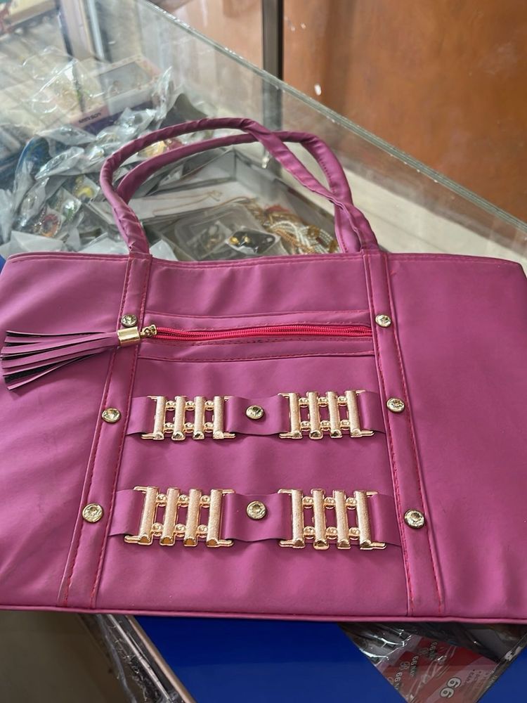 Stylish Pink Handbag
