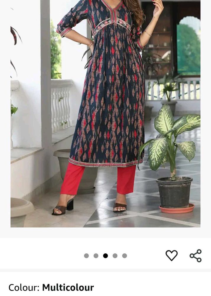 🆕 Alia Cut Stylish Kurti
