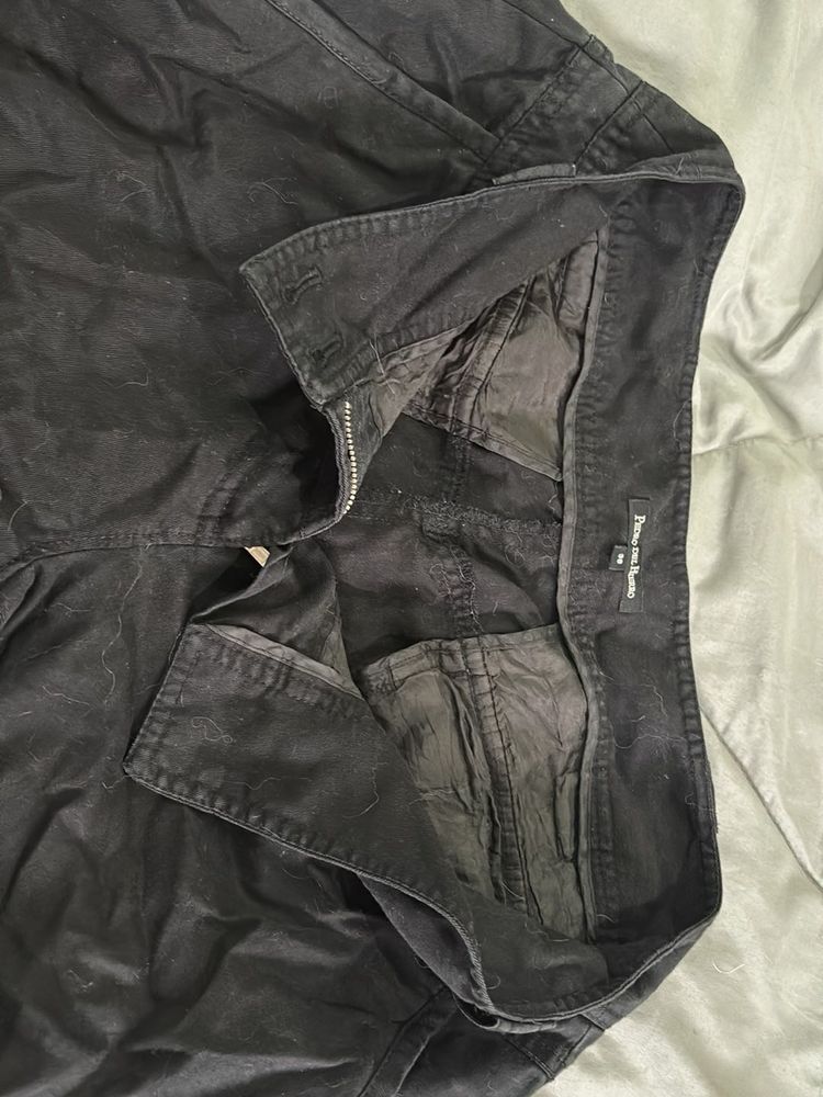 Piccione.Piccione Black Pants