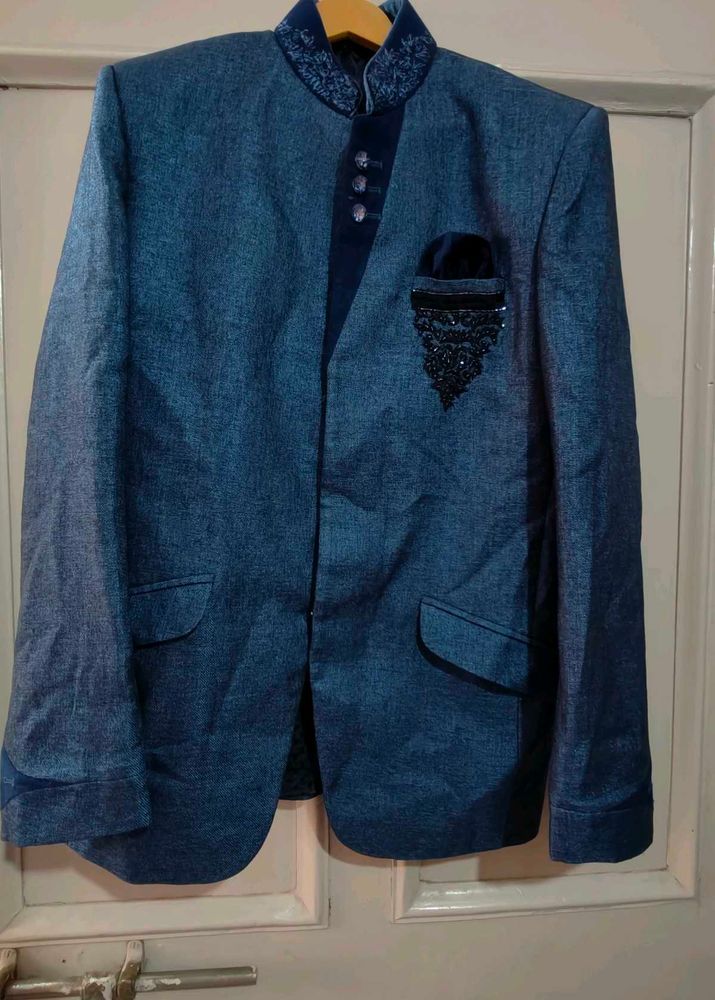 Blue Jodhpuri