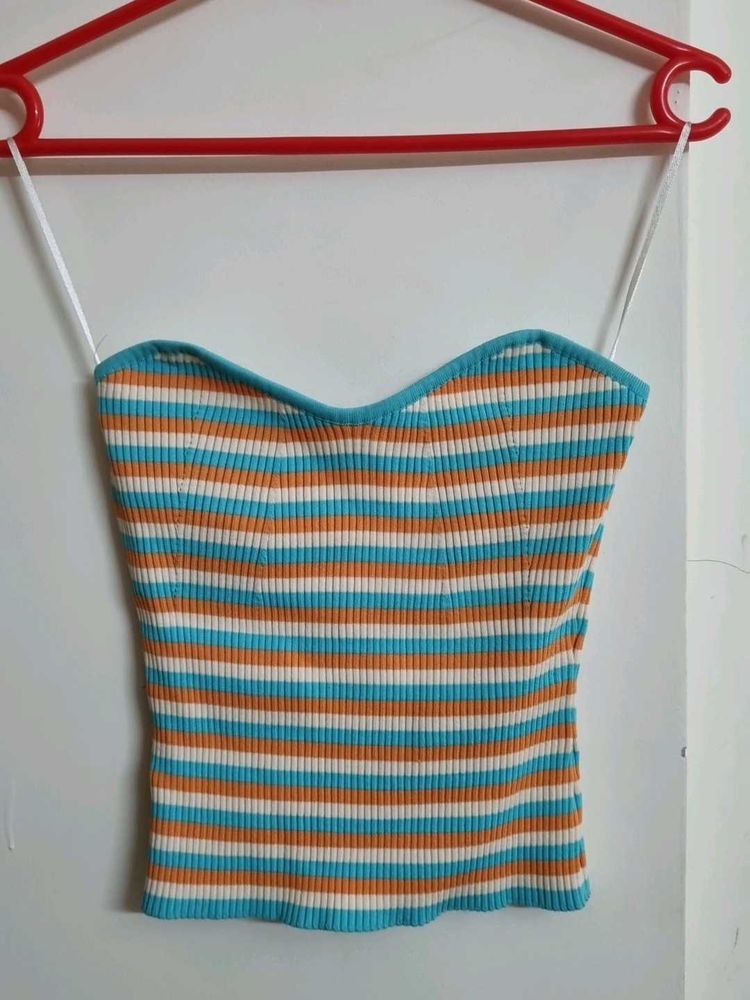 Striped Tube Top