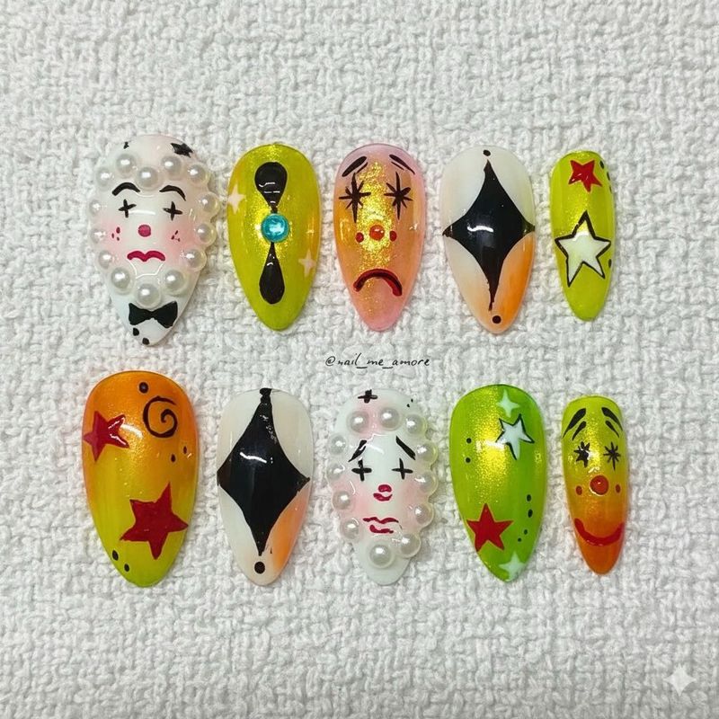 Press on nails( Hues)