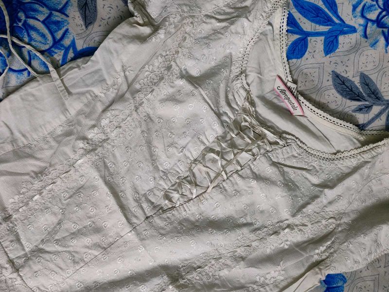 Aeropostale Eyelet Top