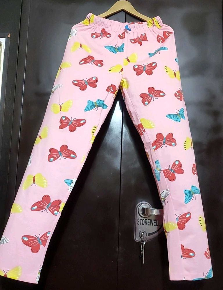 Pink Lower/ Pyjama Butterfly🦋 Print For 30 Waist