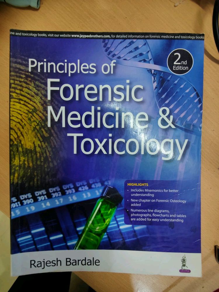 Forensic Medicine And Toxicology