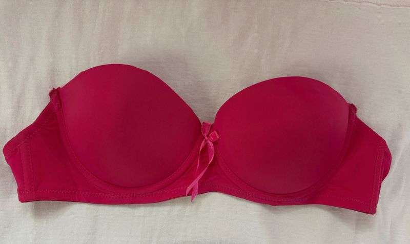 Strapless backless padded bra