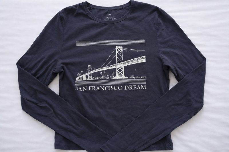 San Francisco Dream Tee,full sleeve,y2k