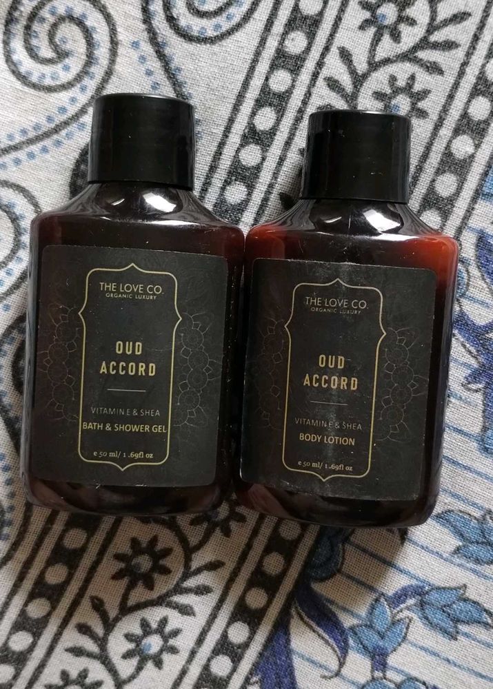 Oud Accourd Body Wash N Lotion