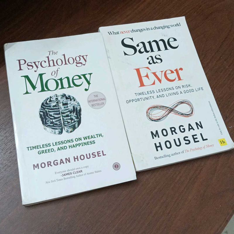 Morgan Housel Finance And Psychology Books