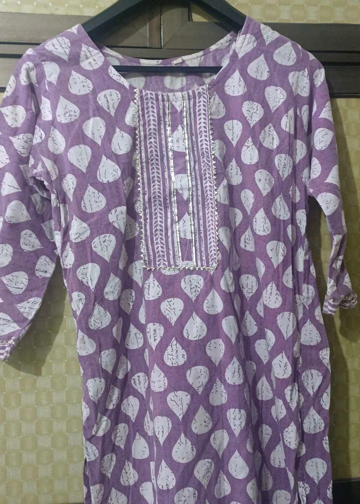 Purple Kurti💜