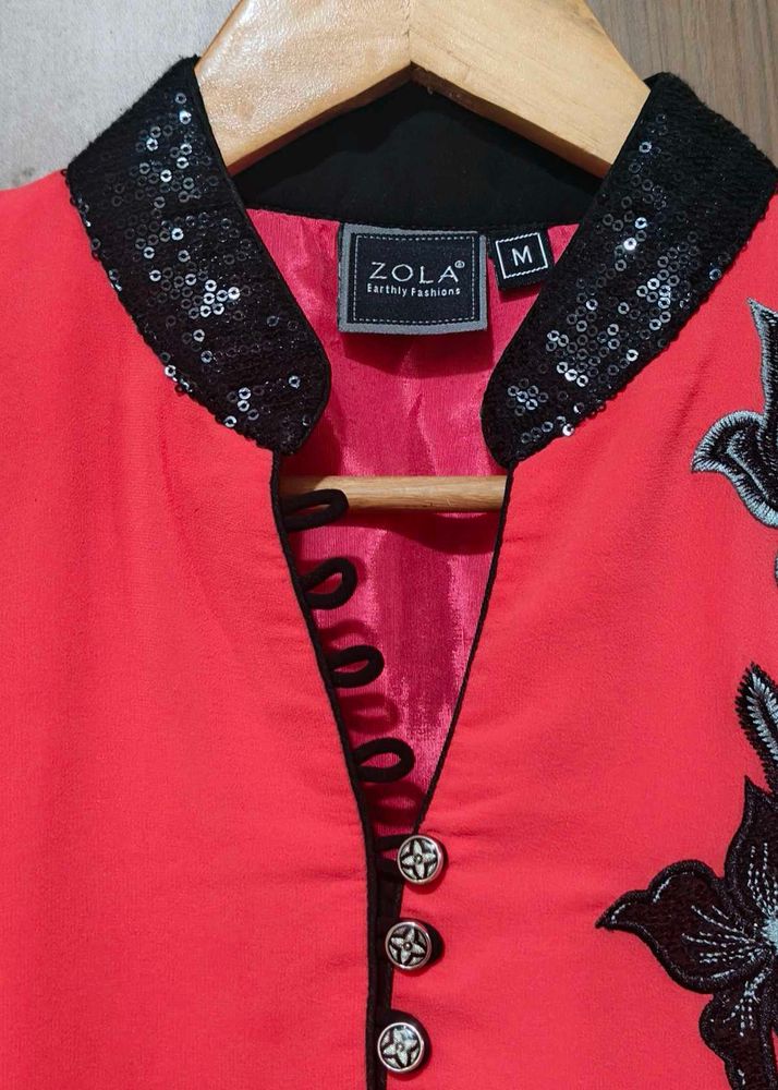 Tomato Red Kurti For Women