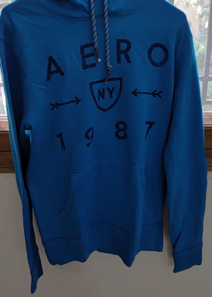 Aeropostale Blue Hoodie (S)