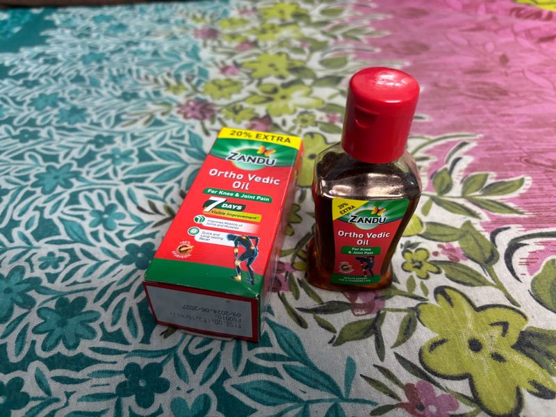 Zandu Ortho Vedic Oil and spray