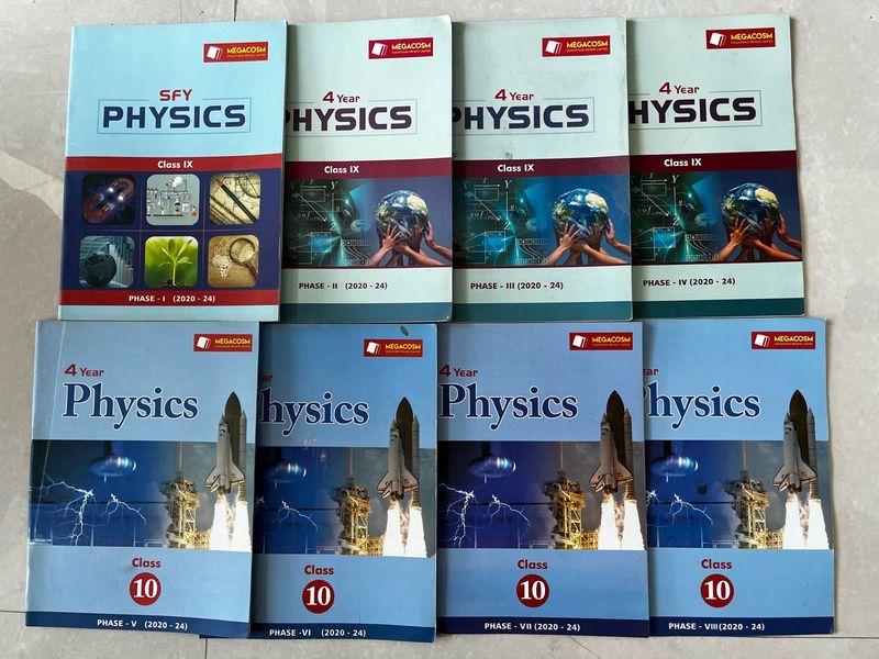 Grade 9 and 10 Physics Books