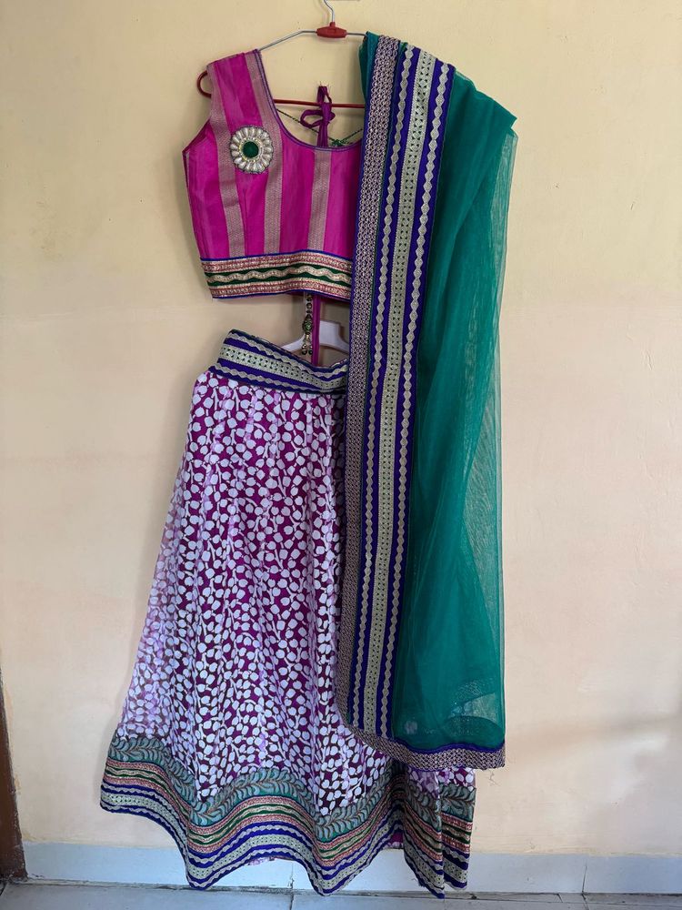 Elegant Lehenga Choli with Dupatta