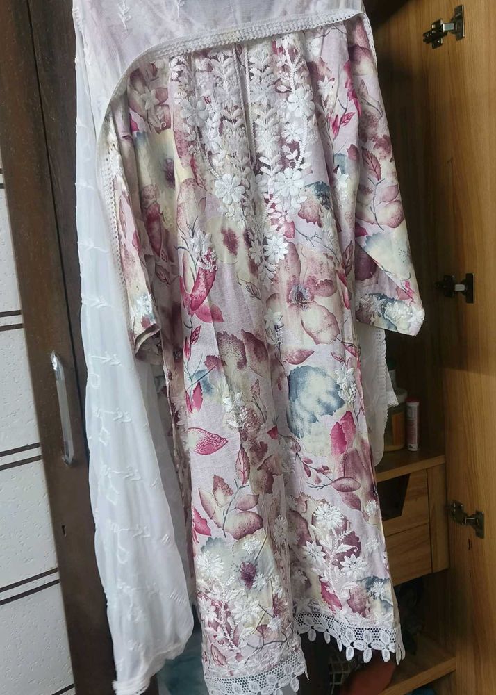 New Luknowi Kurti Set