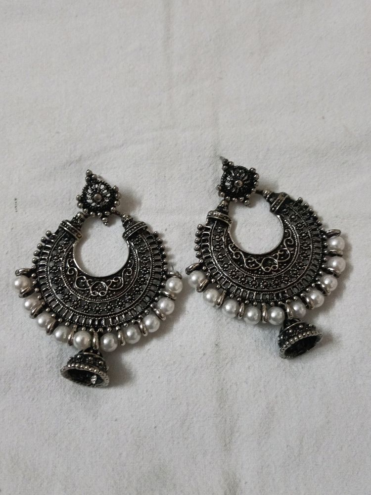 Oxidised Earrings