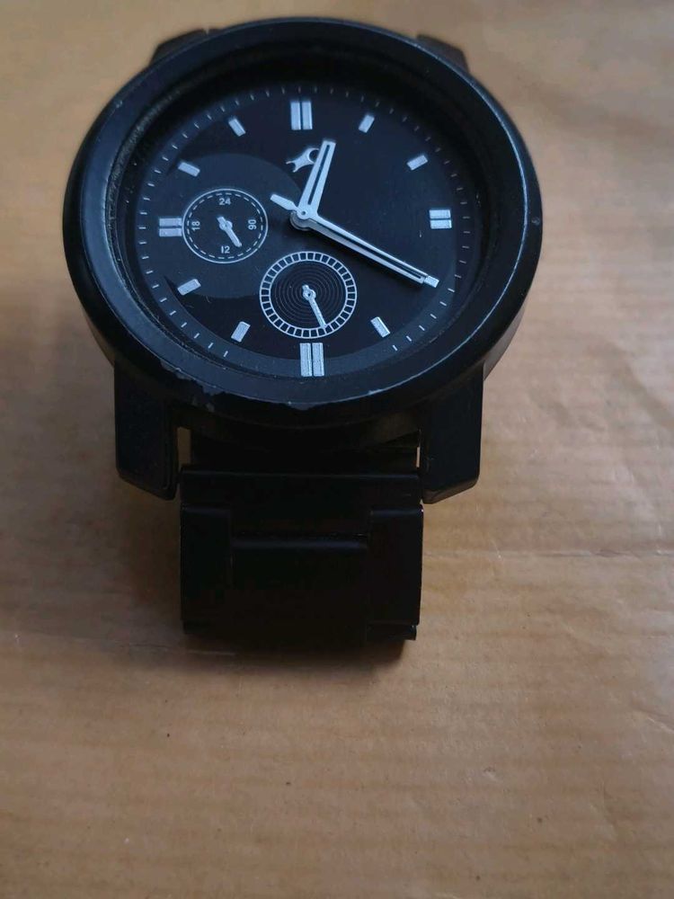 Stylish Black fastrack Watch