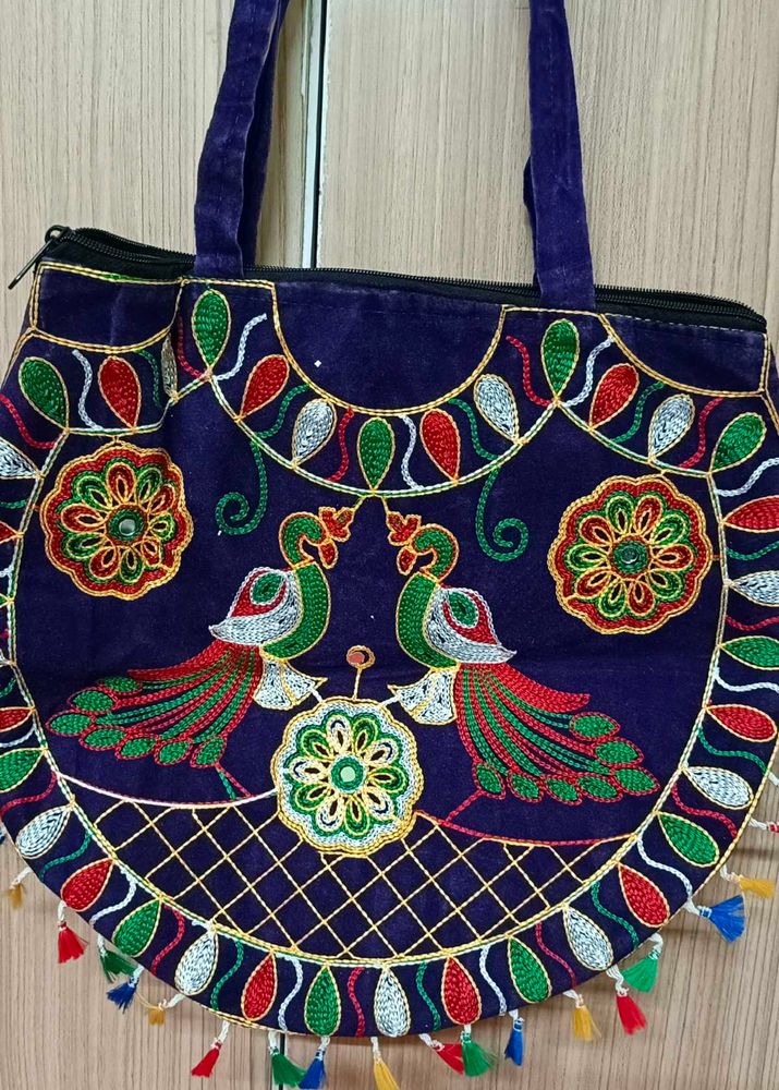Beautiful Hand Embroidered Bag