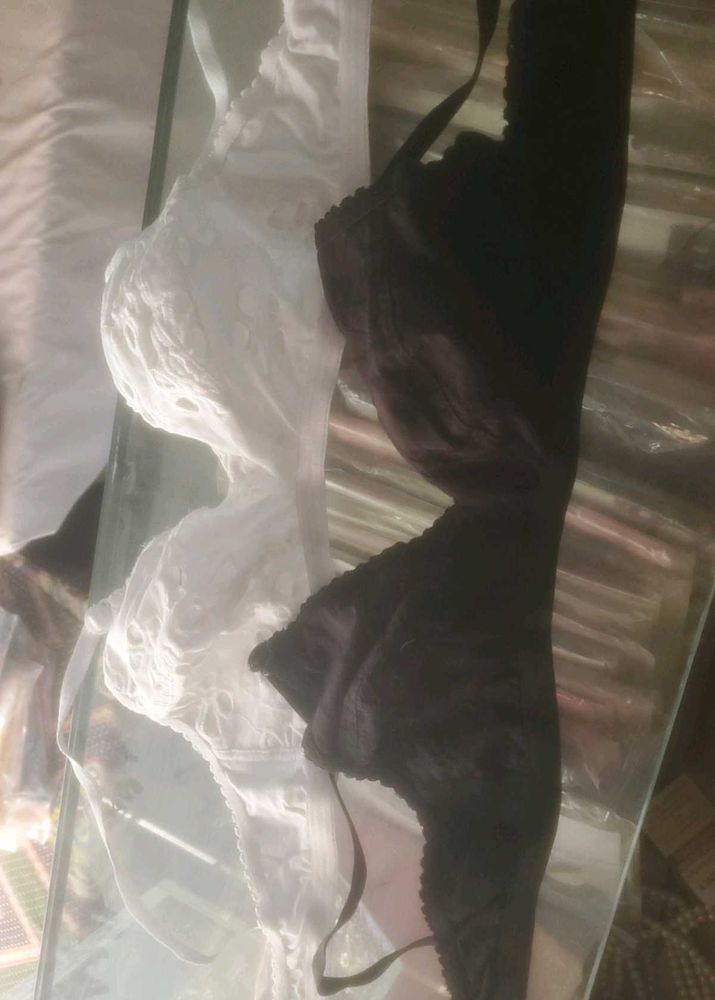 Cotton Bra Combo 2 pieces Black And White