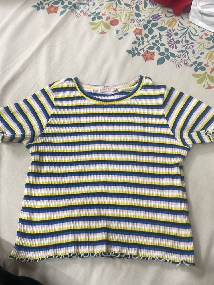 Striped Knit Top