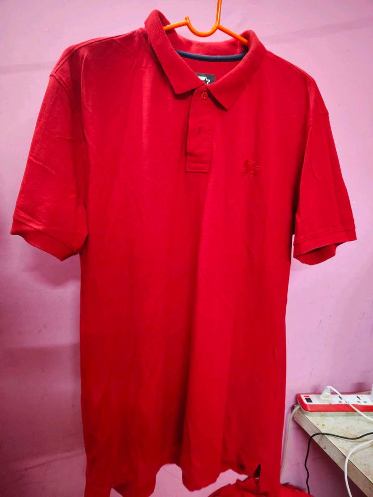 Red Polo T-Shirt
