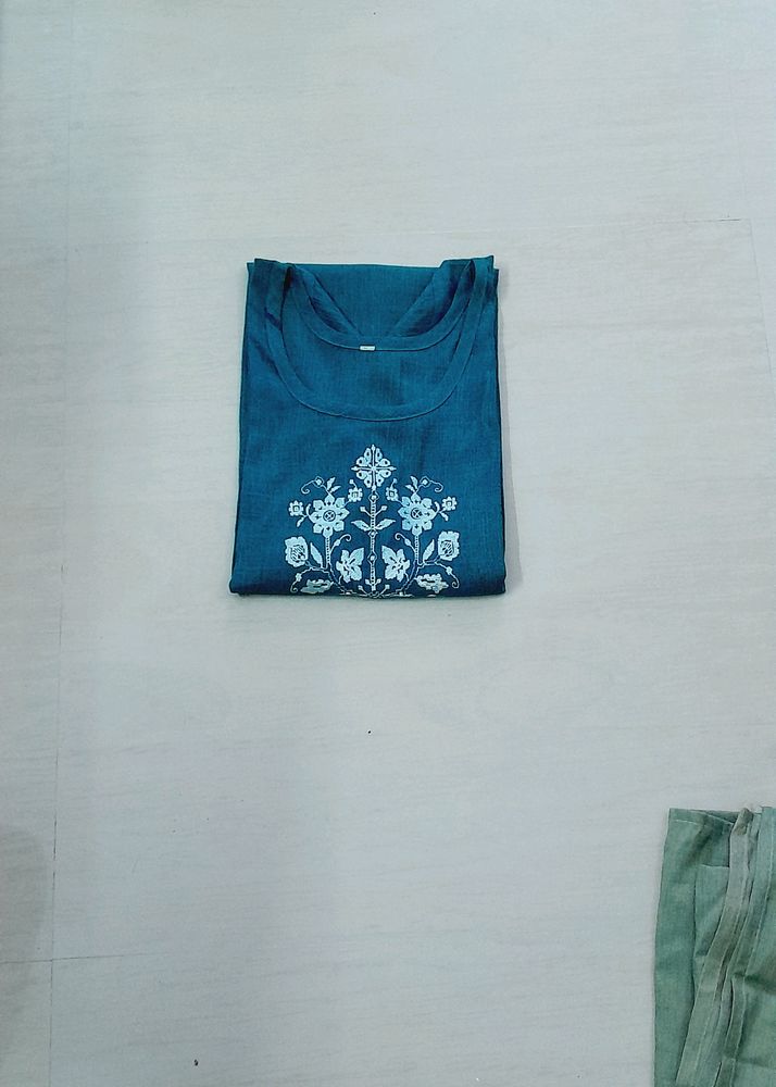 Brand New Teal Green Kurti