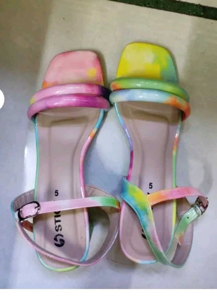 Tie-Dye Flats &amp; Sandals