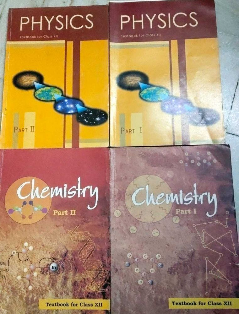 NCERT intermediate12th Physics, Chemistry Textbook