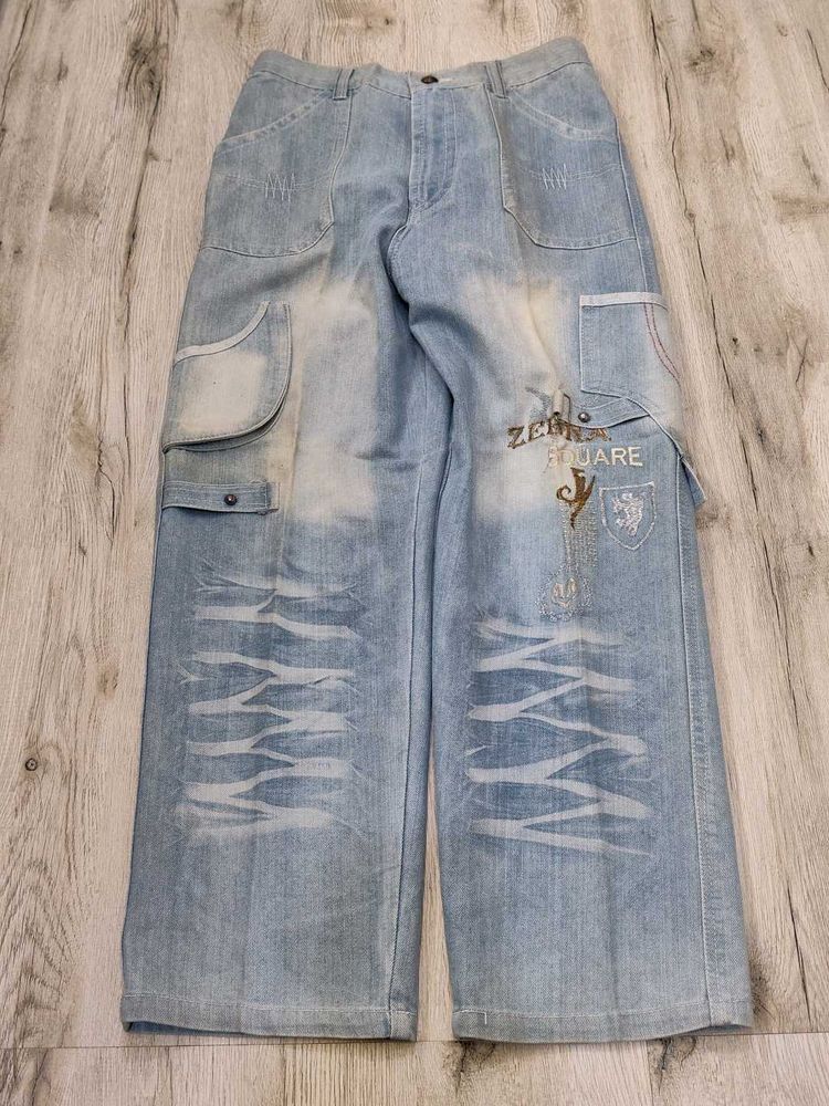Ma431 Sabrin Cargo Beggy Jeans Waist 30